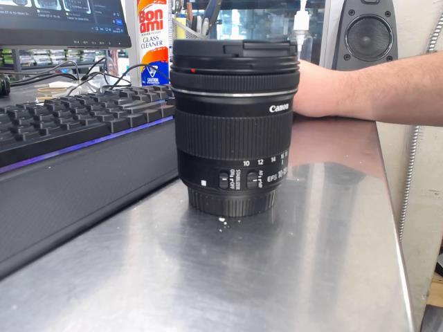 Lens canon efs 10-18mm