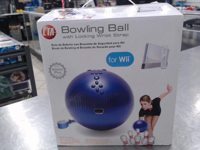 Boule de bowling pour wii