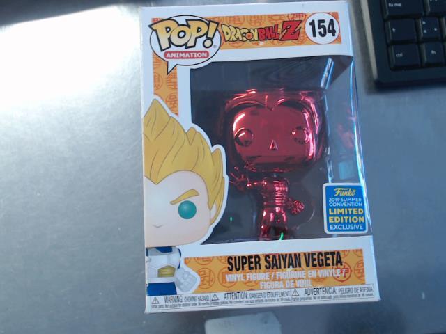 Pop dragon ball z super saiyan vegeta