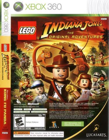 Indiana jones et kungfu panda xbox360