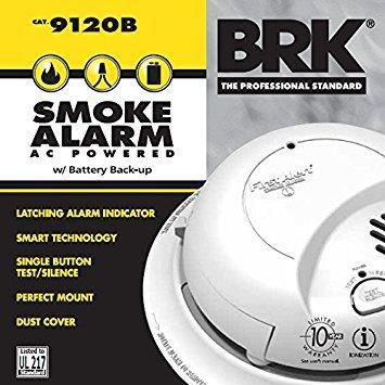 Smoke alarm ac powered