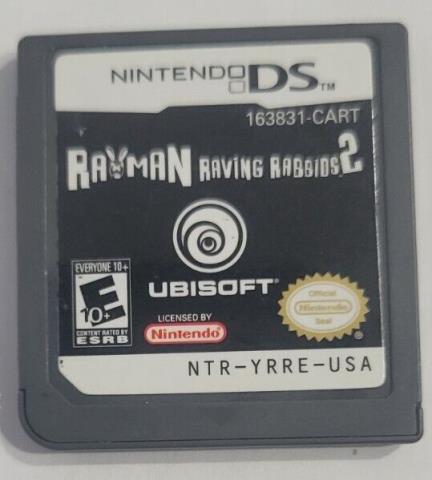 Rayman raving rabbids 2 nintendo ds