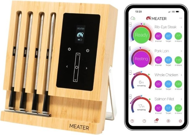 Smart meat thermometer