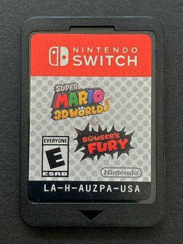 Mario 3d world + bowser's fury cartridge