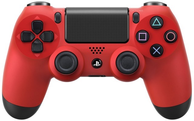 Manette de ps4 rouge