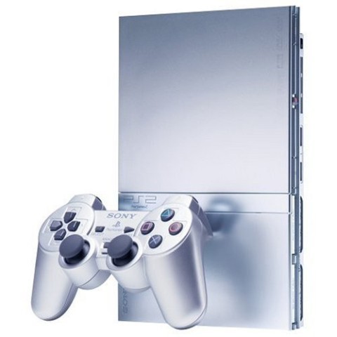 Console ps2 grisa slim +cc+tc