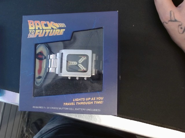 Montre back to the future montre + box