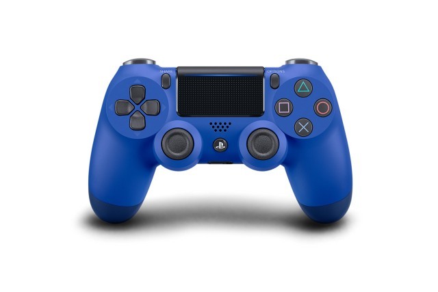 Manettes ps4 bleue