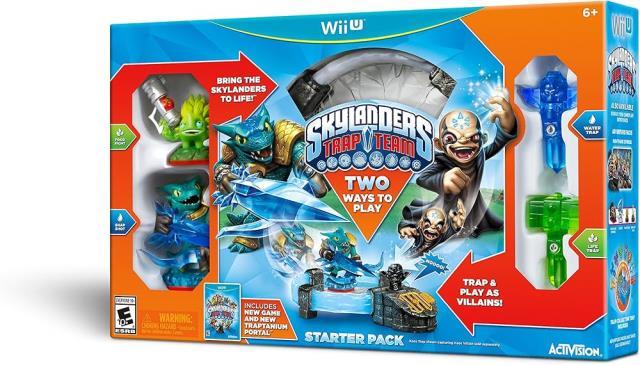 Skylanders trap team for nintendo wii u