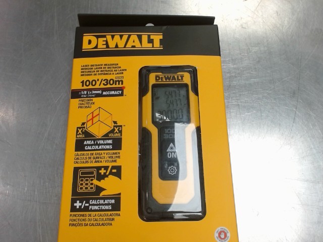 Laser mesure dewalt 100' neuf