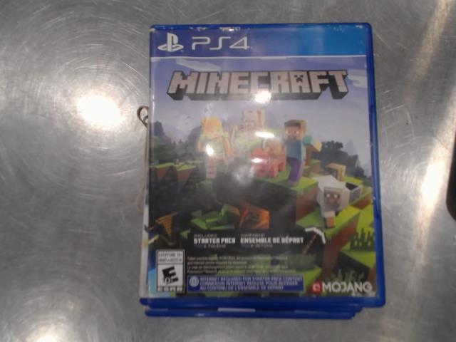 Minecraft jeu ps4