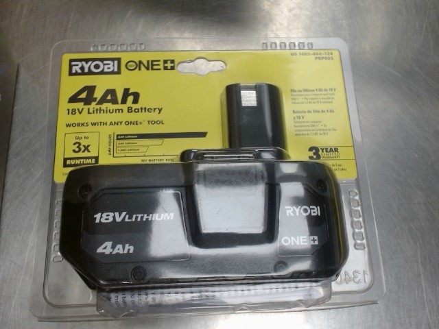 Batterie ryobi 4ah