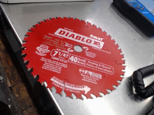 Lame circulaire diablo d0740a