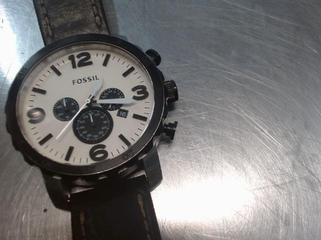 Montre homme bracelet cuir