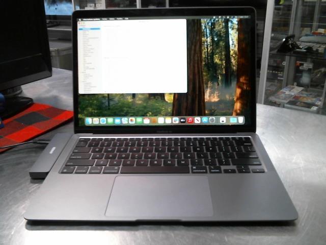 Macbook air m1/8gbram/256gb ssd(no charg