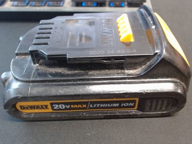 Dewalt 20v max lithium ion battery