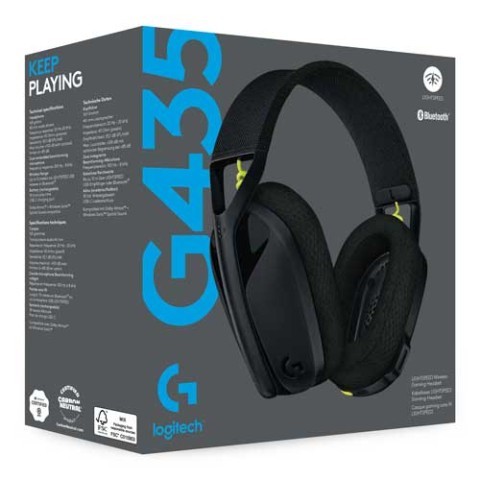 Logitech g435 headset wireless in box