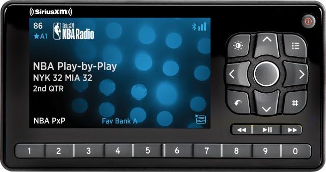 System radio et tv sirius xm