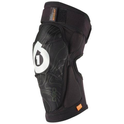 Mountain bike knee pad protection