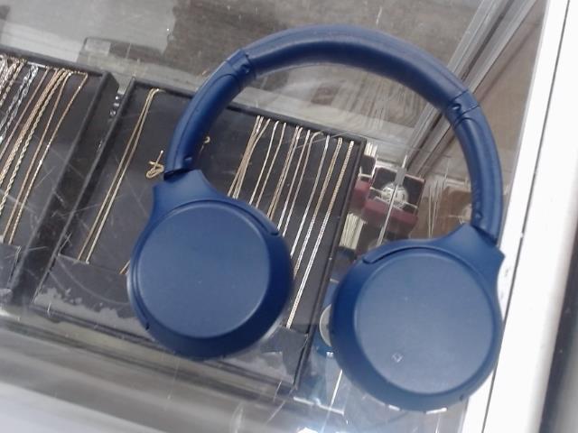 Casque bluetooth bleu