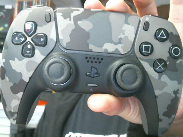 Manette de ps5 camouflage