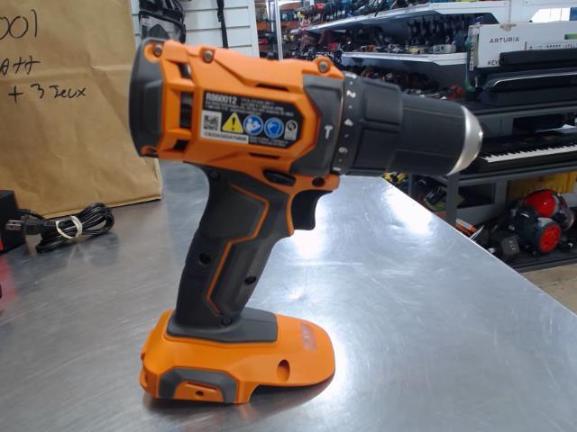 Drill ridgid no batt no charg