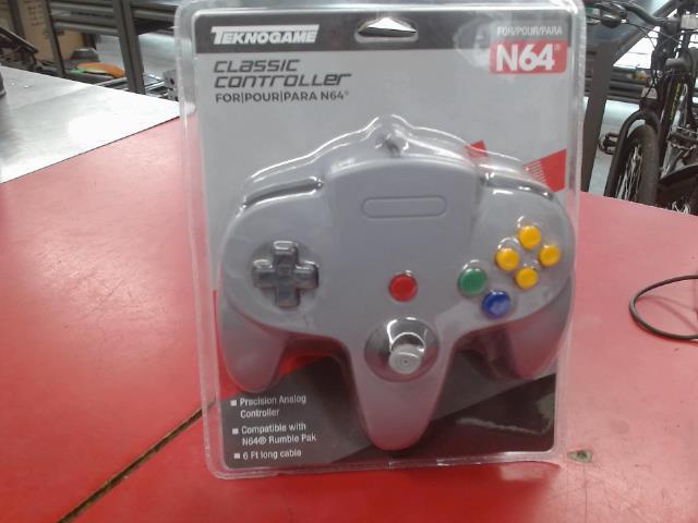 Mannete de n64 replique neuf/new