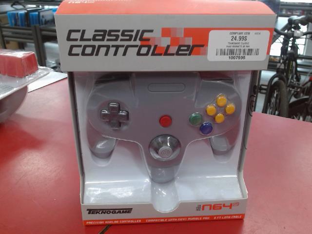 Mannete de n64 replique neuf/new