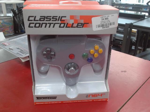 Mannete de n64 replique neuf/new