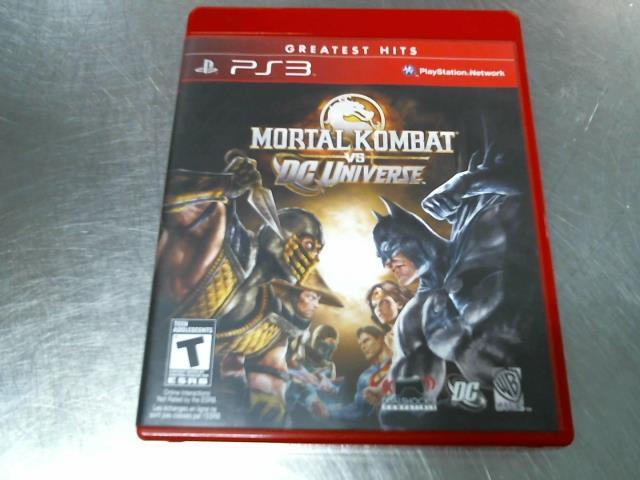 Mortal kombat vs dc ps3