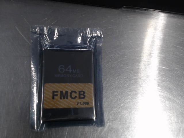 Ps2 fmcb (free mcboot) 64mb new sealed