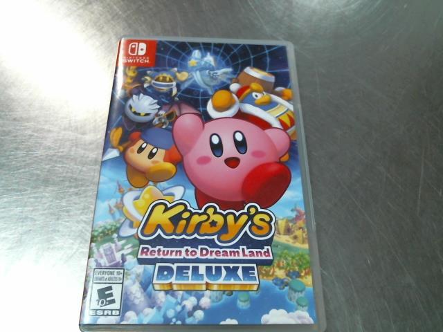 Kirby's return to dream land deluxe