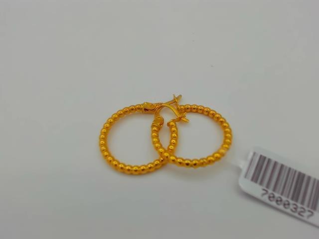 BOUCLES D OREILLES EN OR 10KT