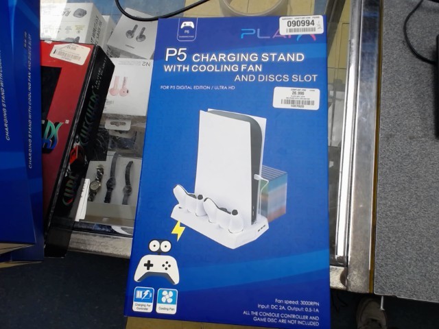 Stand de chargeur ps5 dans la boite