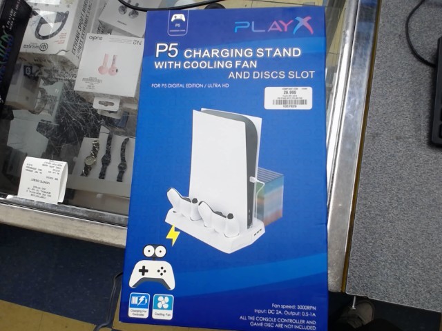 Stand de chargeur ps5 dans la boite