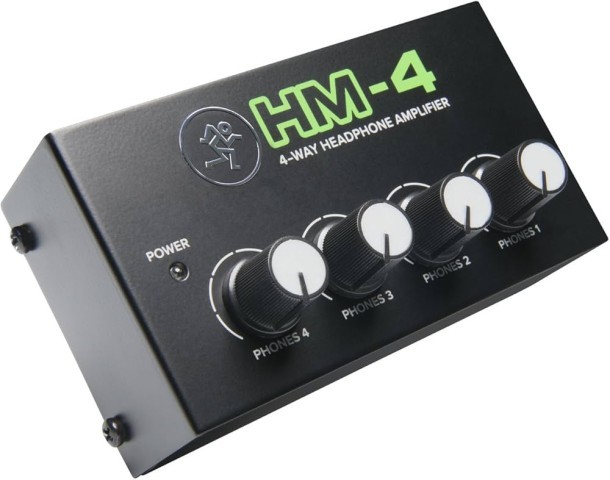 Mackie hm-4 4way headphone amplifier