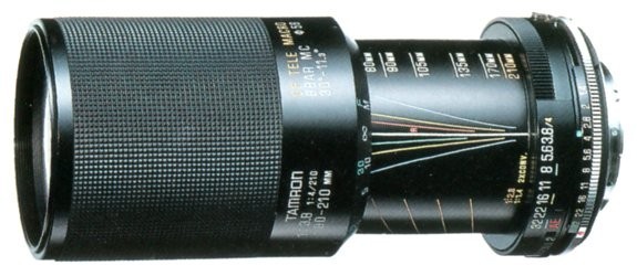 Tamron 80-210 mm tele macro lens