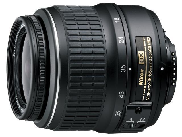 Nikon nikkor af-s dx 18-55mm lentille