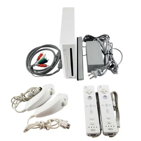 Nintendo wii avec fils et accessoire de