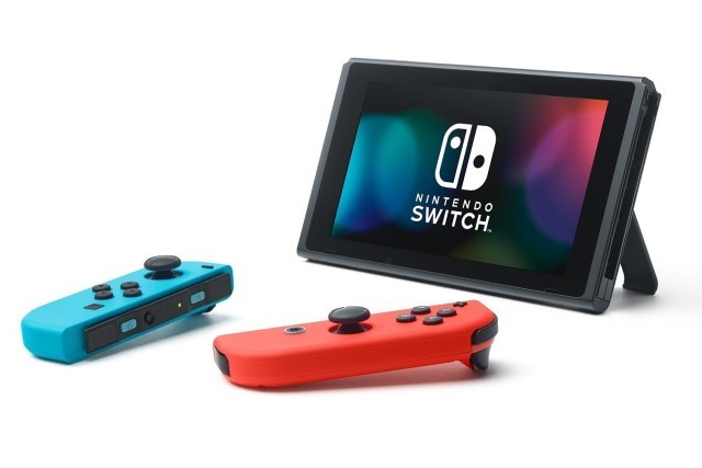 Console switch neon + doc+ pochet + fils