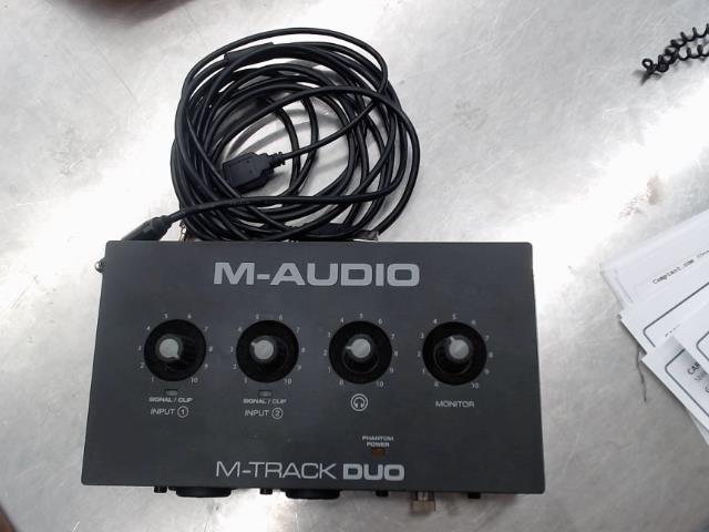 M audio m track duo