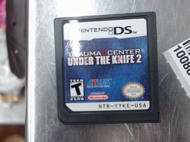 Jeu nintendo ds trauma center utk 2