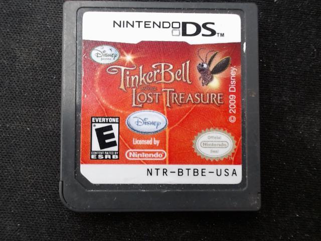 Jeu nintendo ds tinker bell lost treasur