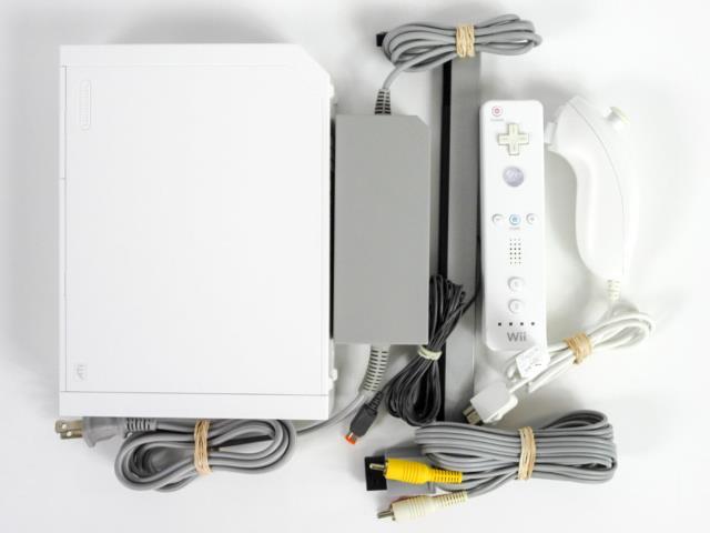 Console wii avec manettes et accessoires