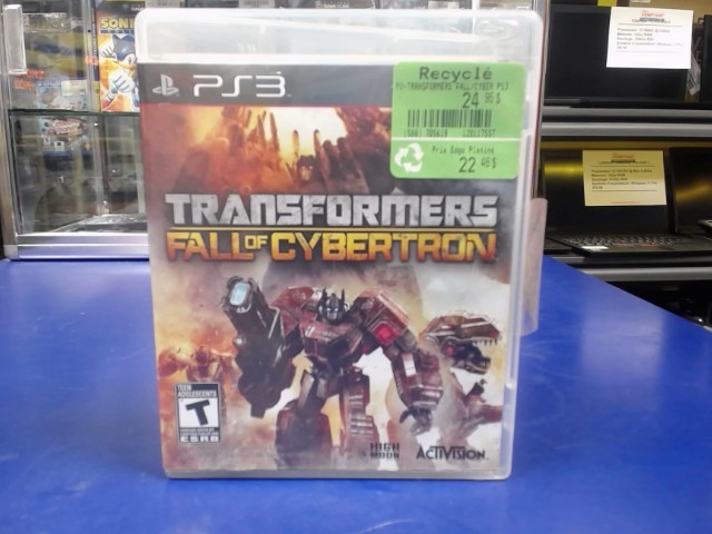 Transformers fall for cybertron