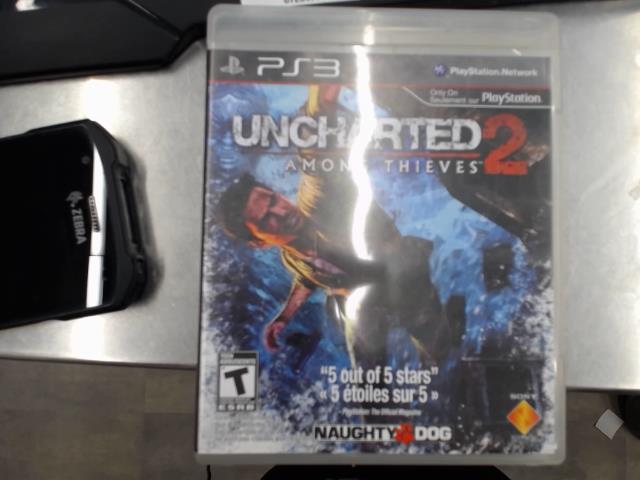 Jeu ps3 uncharted 2 among thieves