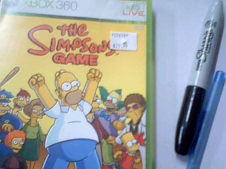 The simpsons game