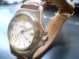 Montre wenger bracelets de cuir