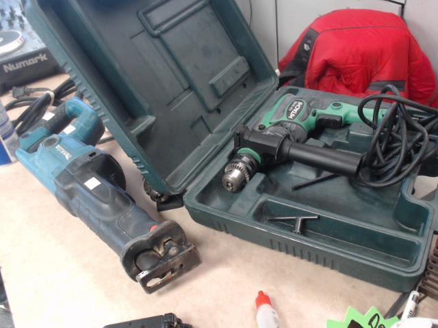 Hammer drill in case