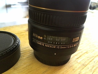 Nikon af fisheye 10.5mm 1:2.8